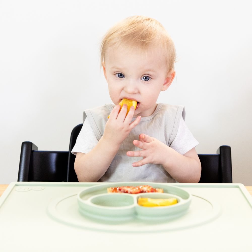 ezpz Mini Placemat in Sage Hip Mommies