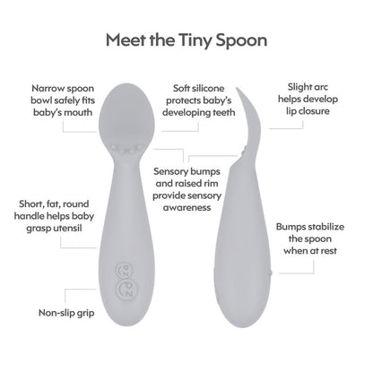 ezpz Tiny Spoon 2-pack Oat Hip Mommies