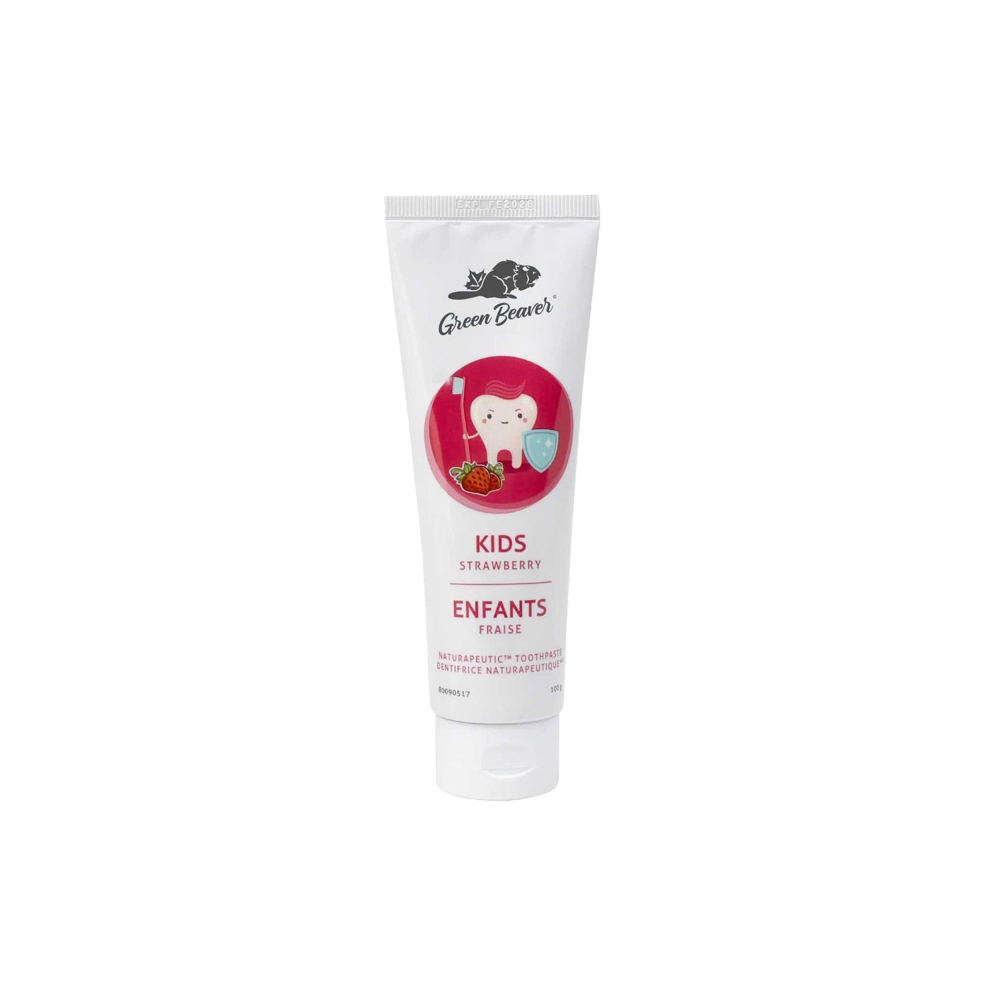 Green Beaver Naturapeutic Fluoride-Free Kids Toothpaste 100g