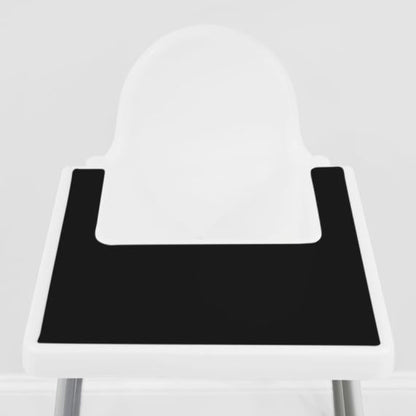 CLEARANCE Canada | Yeah Baby Goods High Chair Placemat - Cinder Black Highchair Accessory Hip Mommies