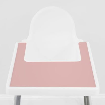 CLEARANCE Canada | Yeah Baby Goods High Chair Placemat - Dusty Rose Highchair Accessory Hip Mommies